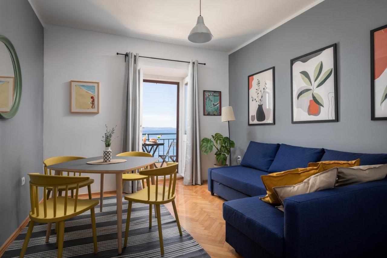 Beach Front Apartment Podgora Bagian luar foto